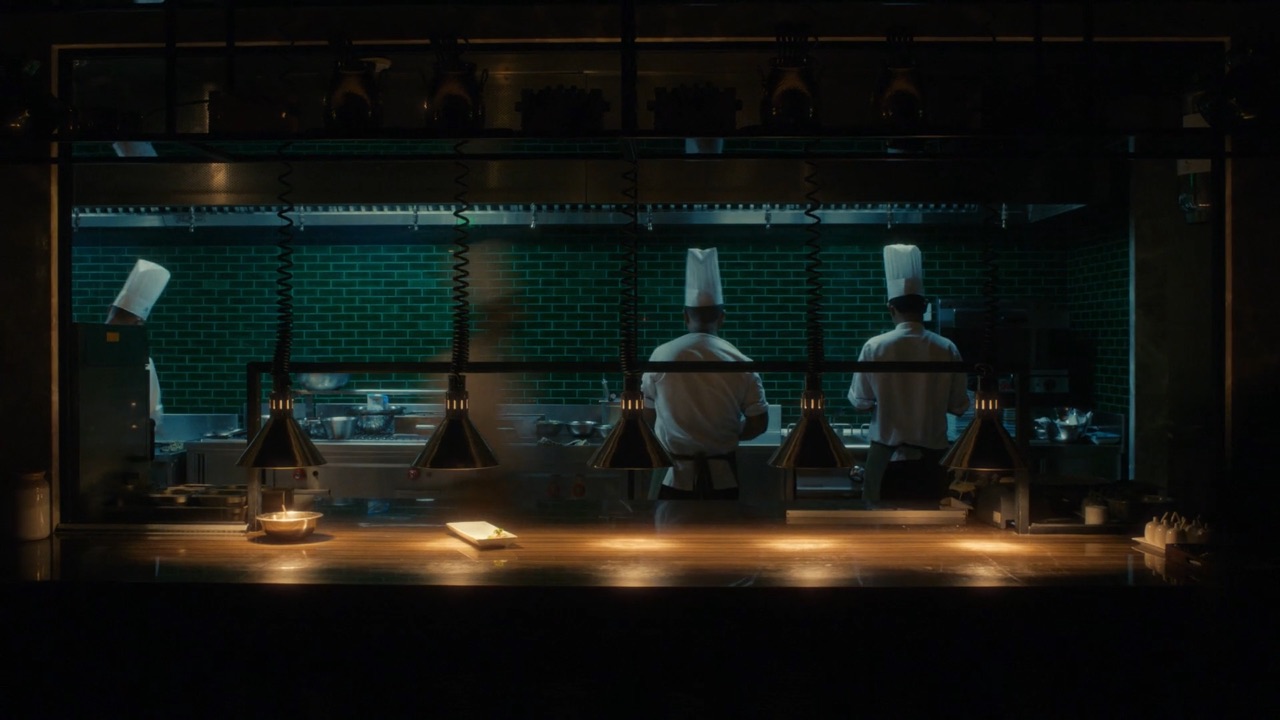 Référence : cuisine de restaurant